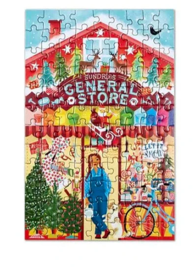 Marché de Noël - Magasin général de produits divers (100 pièces) 