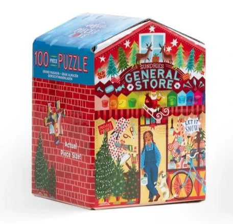 Marché de Noël - Magasin général de produits divers (100 pièces) 