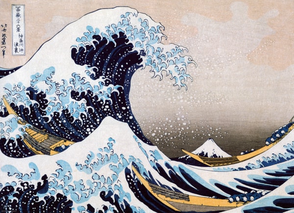 3D - Grande vague au large de Kanagawa (300pcs)