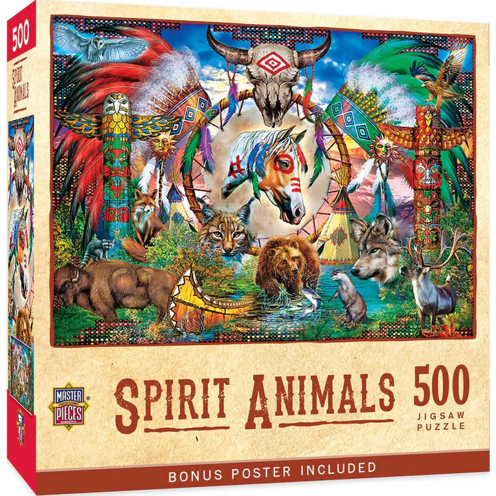 Tribal Spirit - Animaux spirituels (500pcs)