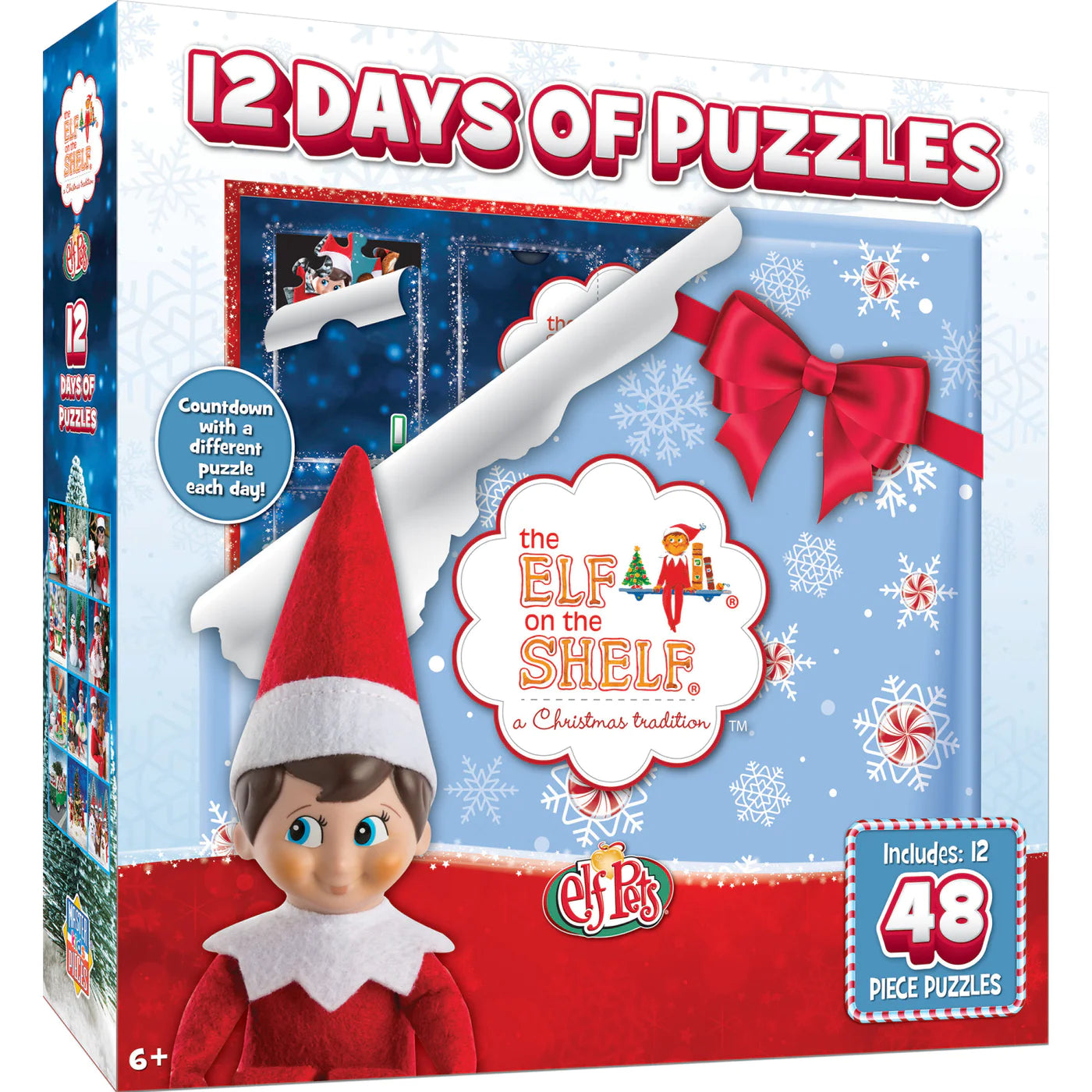 Advent Calendar - 12 Days of Elf on the Shelf Puzzles