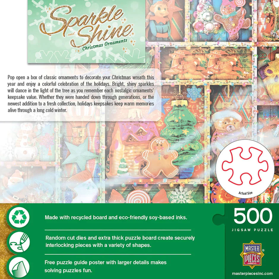DMG Sparkle & Shine - Ornements de Noël (500pcs) (boîte endommagée)