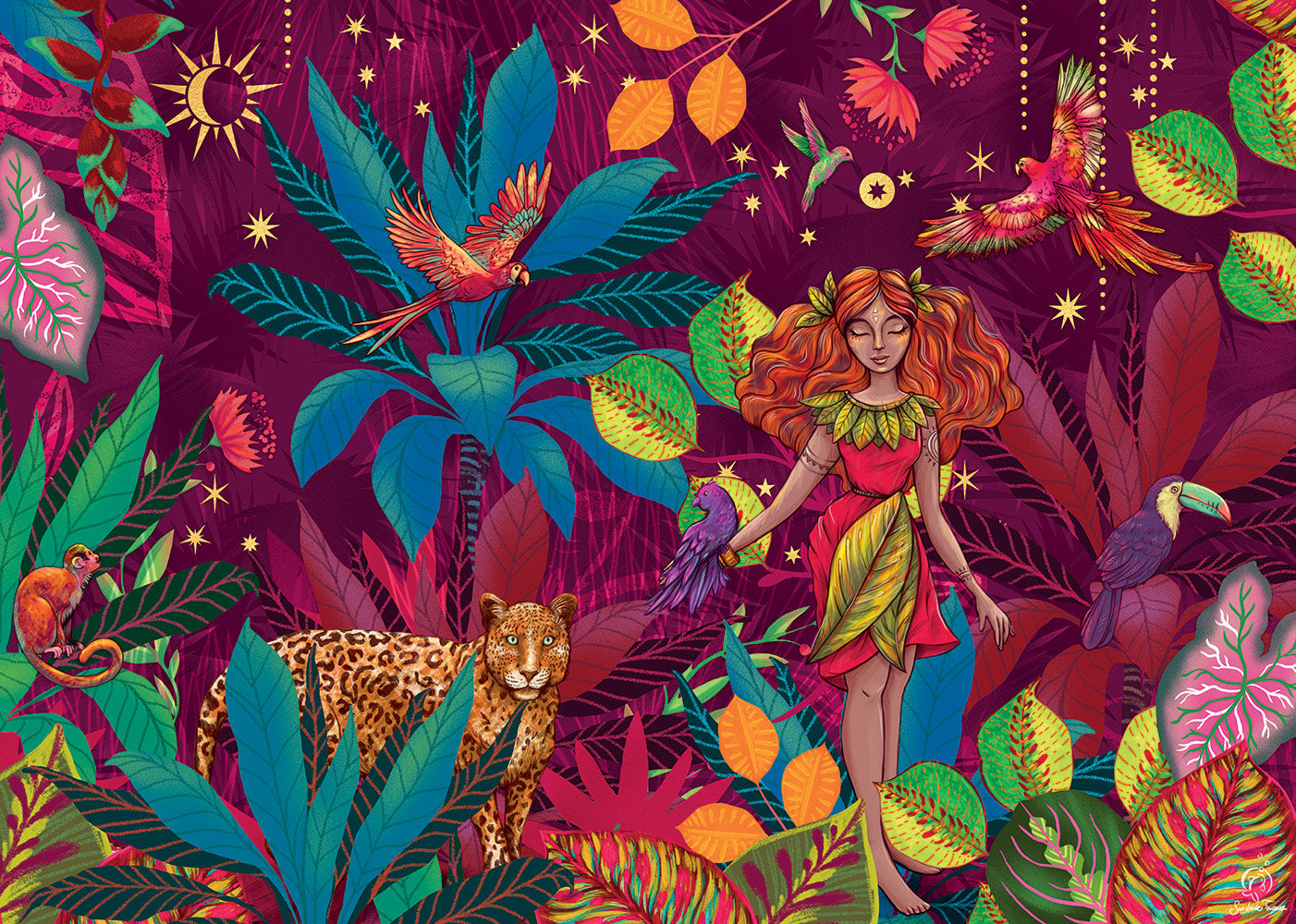 Gaïa, Déesse et Mère de la Nature (1500pcs)