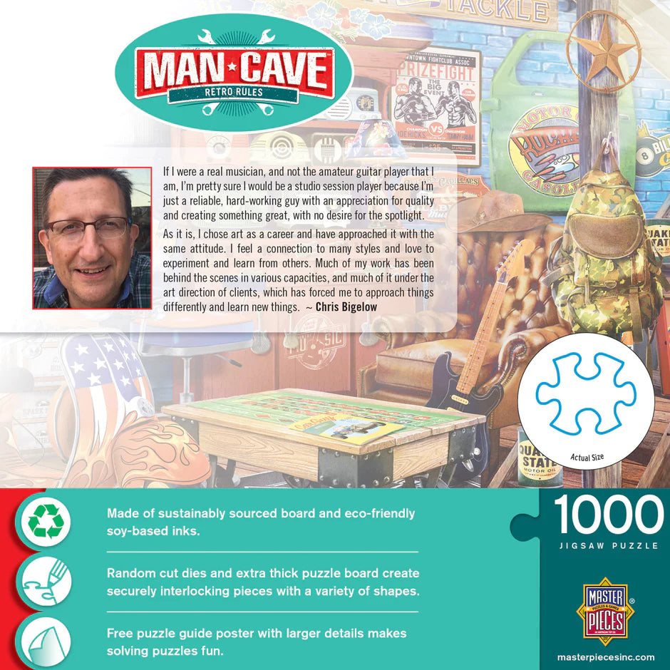 MAN Cave - Règles rétro (1000pcs)