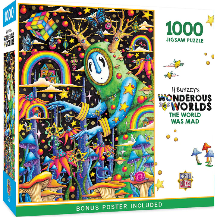 Wonderous Worlds - The World Was Mad, Hannah Bunzey (1000pcs)