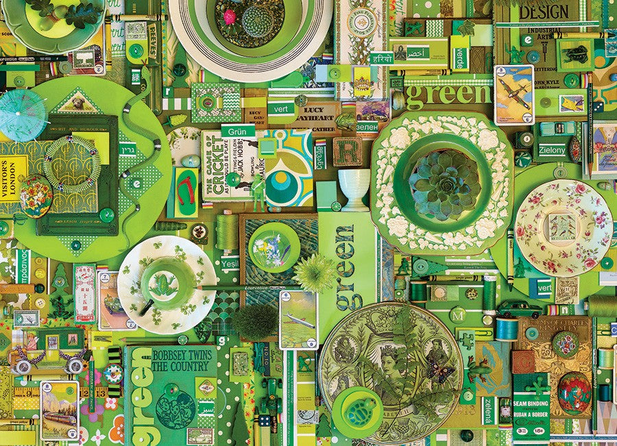 PFG Green, Shelley Davies (utilisation / utilisée - puzzles pour de bon)