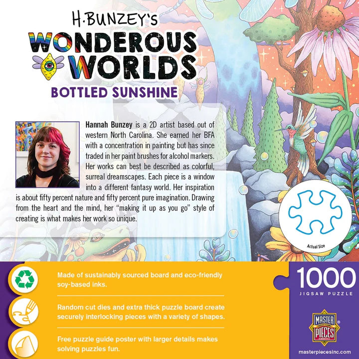 Wonderous Worlds - Bottled Sunshine, Hannah Bunzey (1000pcs)