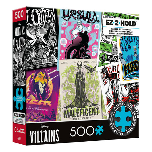 Disney Villains - Gig Posters (500pcs OVERSIZED)