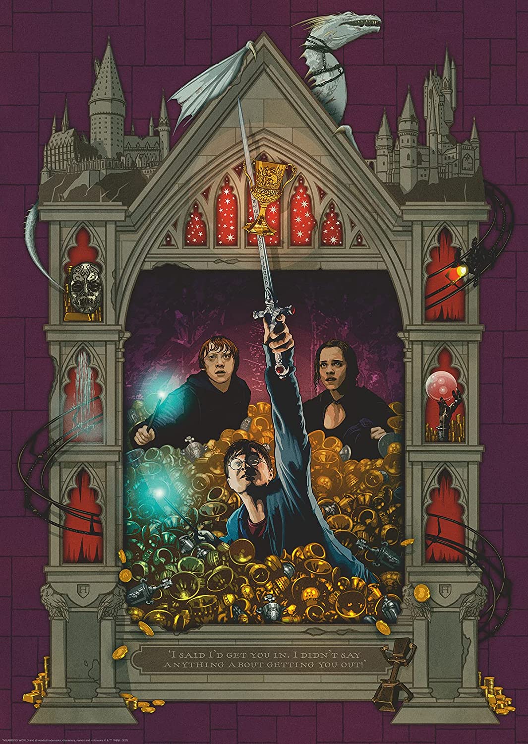 Ravensburger Harry Potter - Deathly Hallows 2 (1000pcs)