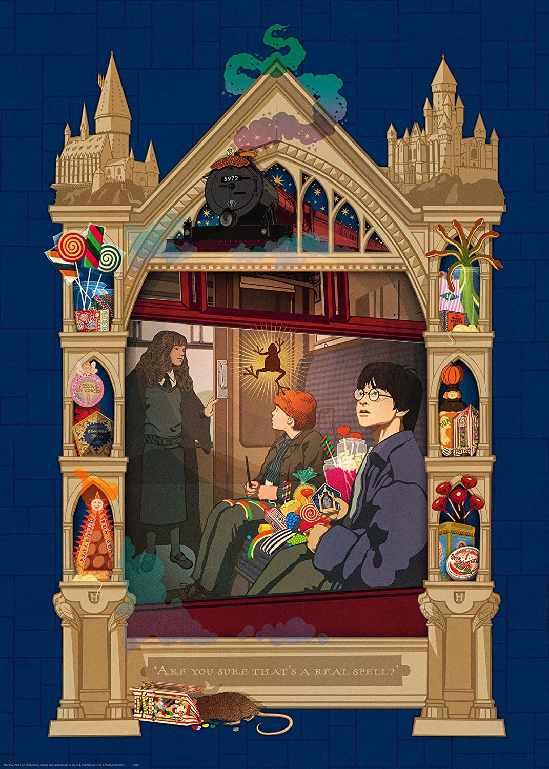 Ravensburger Harry Potter - Sur le chemin de Poudlard (1000pcs)