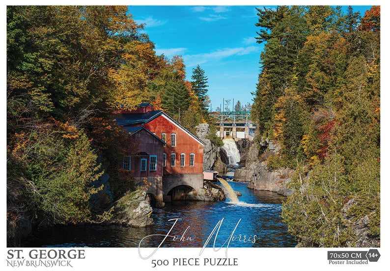 St-George, Nouveau-Brunswick (500 pièces)