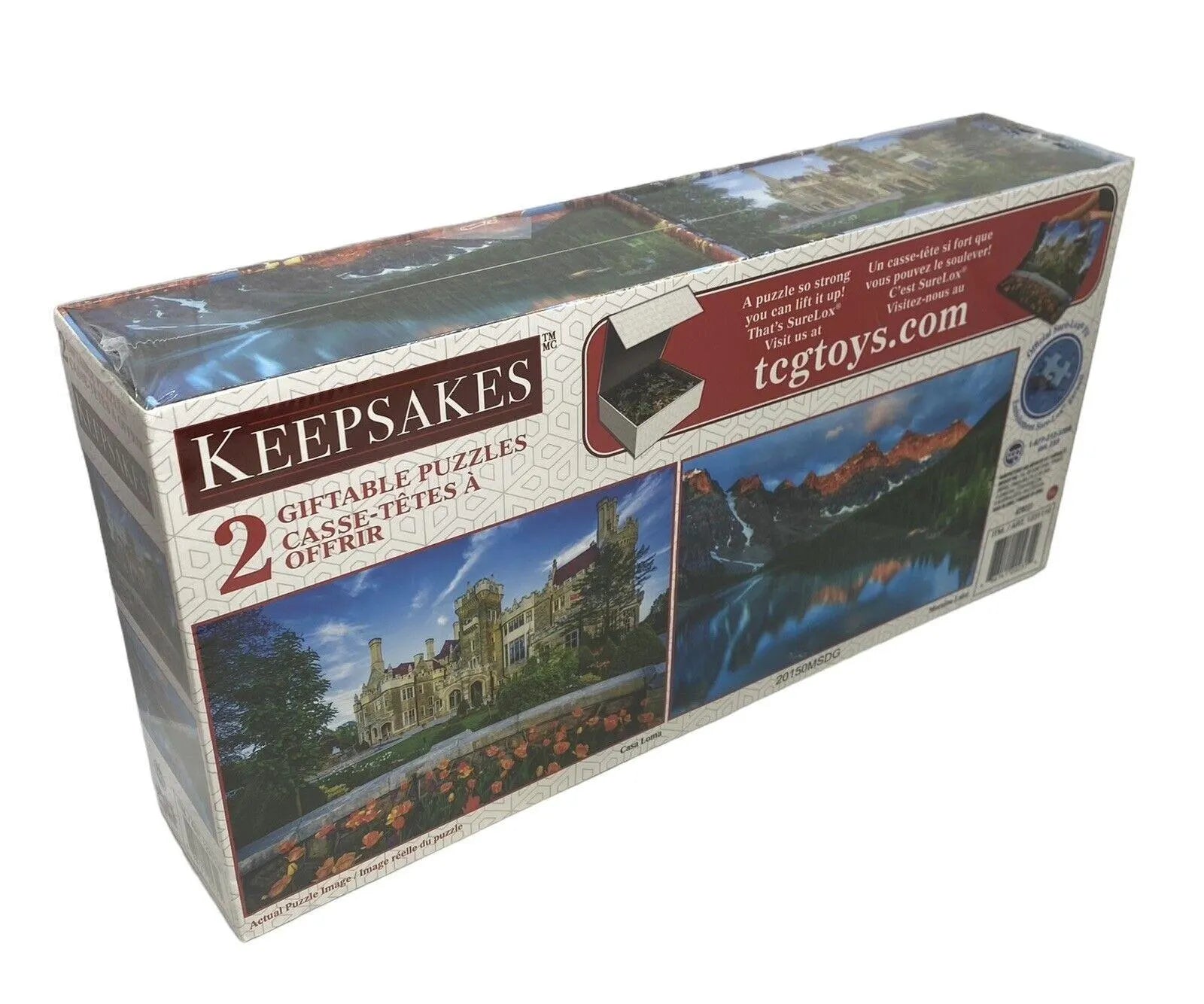 PFG Casa Loma & Moraine Lake - Keepsakes (Usage/Used - PUZZLES FOR GOOD)