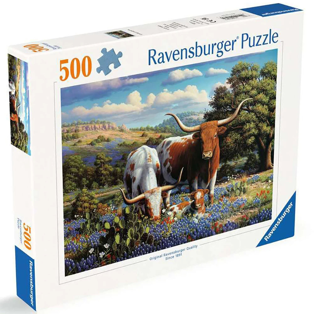 Ravensburger Loving Longhorns (500pcs)