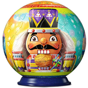 Ravensburger 3D Holiday Ball - Nutcracker with Purple Hat (56pcs)