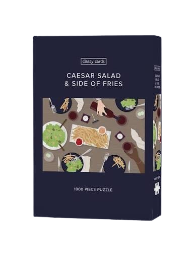 Caesar Salad & A Side of Fries (1000pcs)