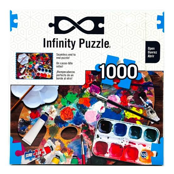 PFG Infinity Puzzle - Painter's Palette (Usage/Used - PUZZLES FOR GOOD)