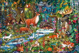 Animaux de la forêt (150 pièces)