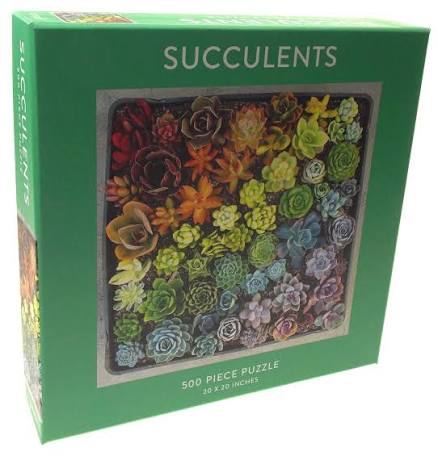 PFG Succulents (500pcs) (Usage/Used - PUZZLES FOR GOOD)