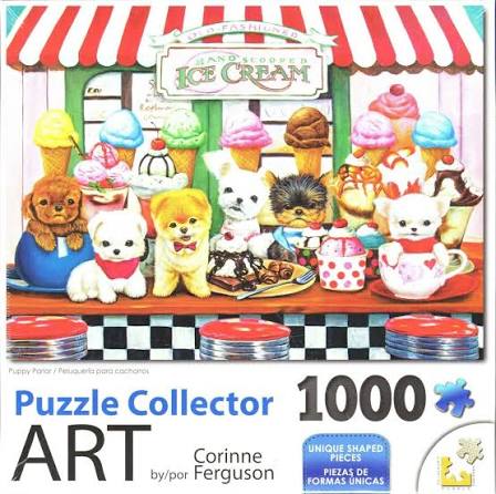 PFG Puppy Parlour (1000pcs) (Usage/Used - PUZZLES FOR GOOD)