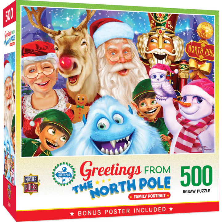 Greetings from the North Pole - Family Portrait (500pcs)
