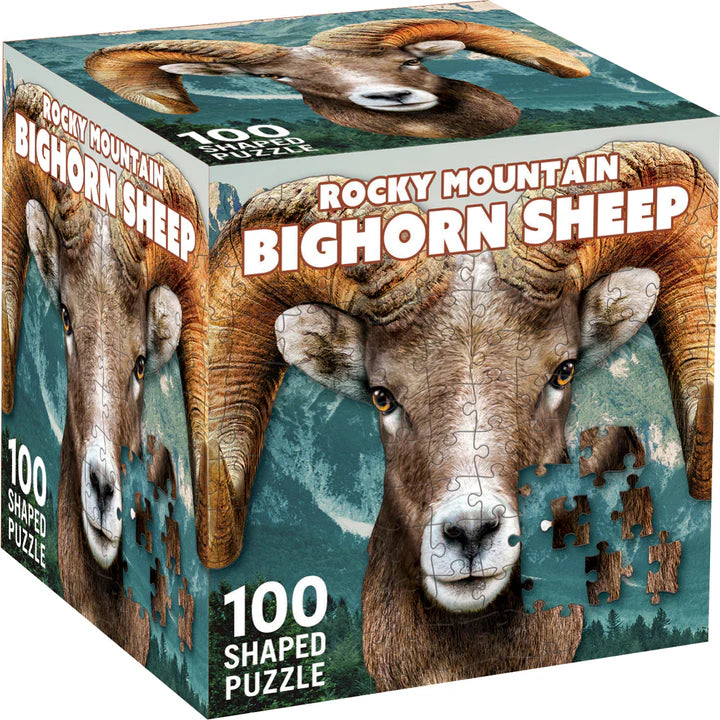 Bighorn moutons de montagne rocheux - en forme (100pcs)
