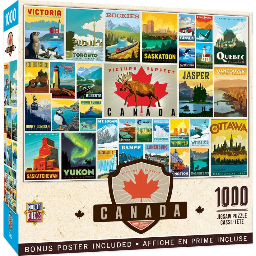 Vintage Posters - O' Canada (1000pcs)