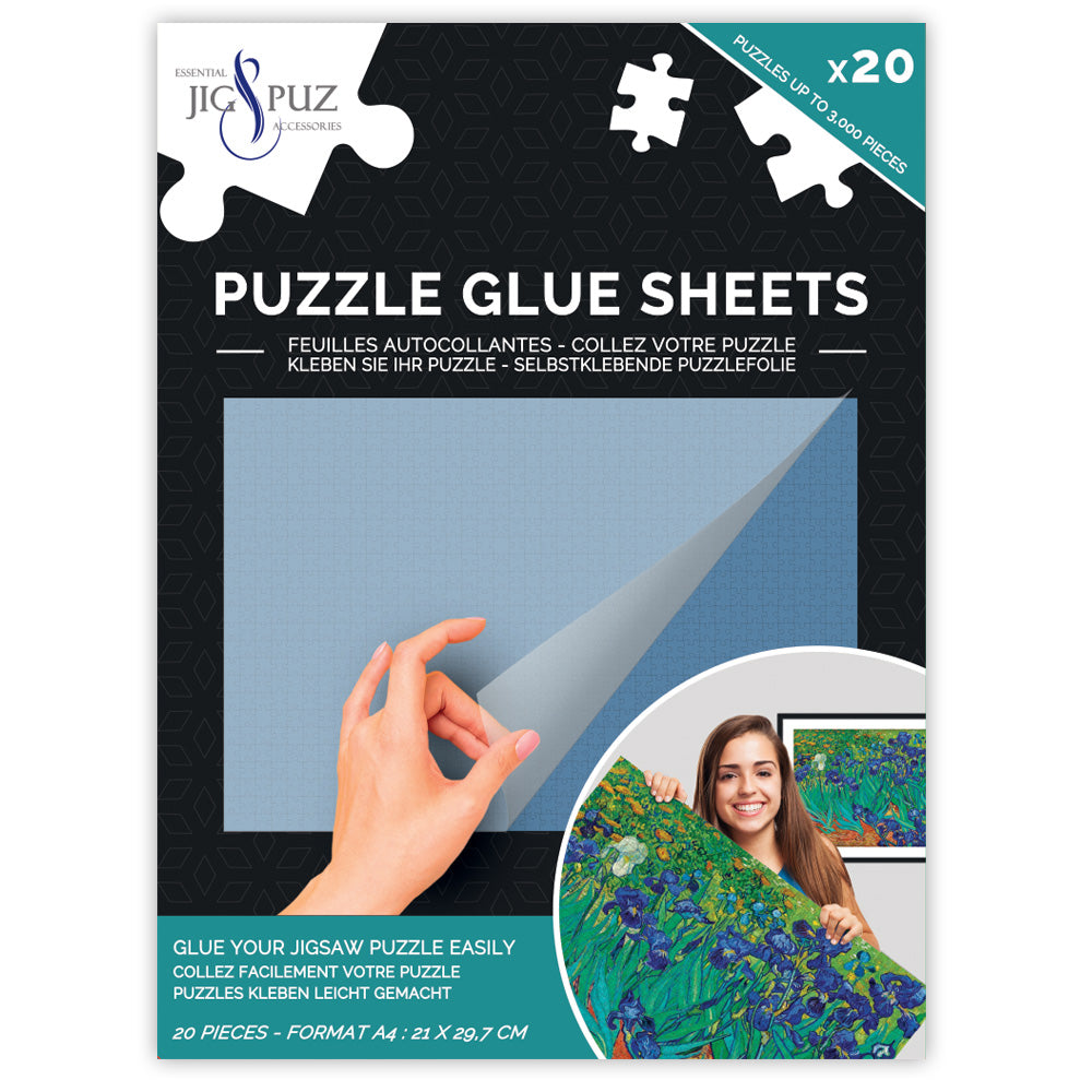 Jig & Puz 20 x Puzzle Adhesive Sheets (up to 3000pcs)