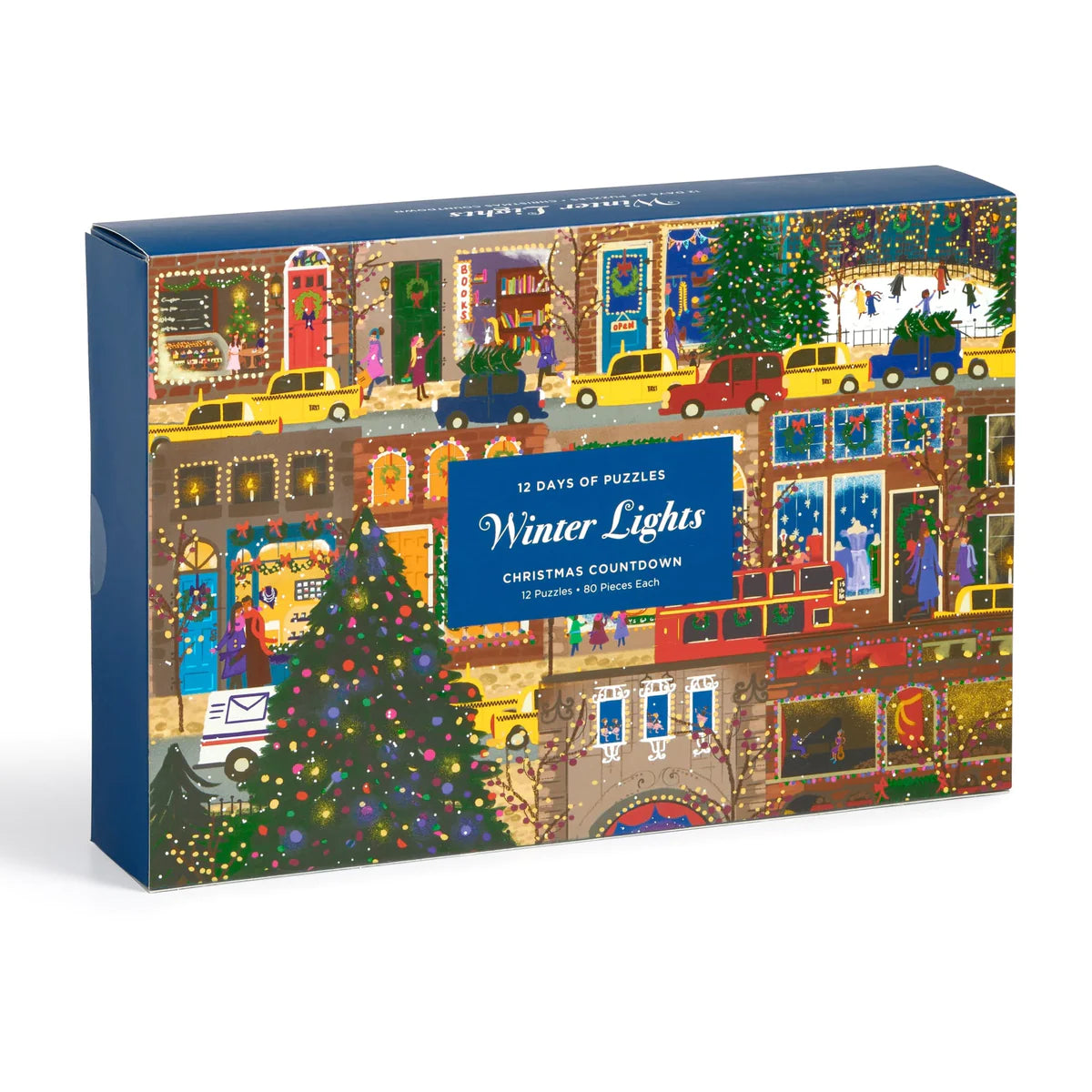Advent Calendar - Joy Laforme Winter Lights 12 Days of Puzzles Countdown