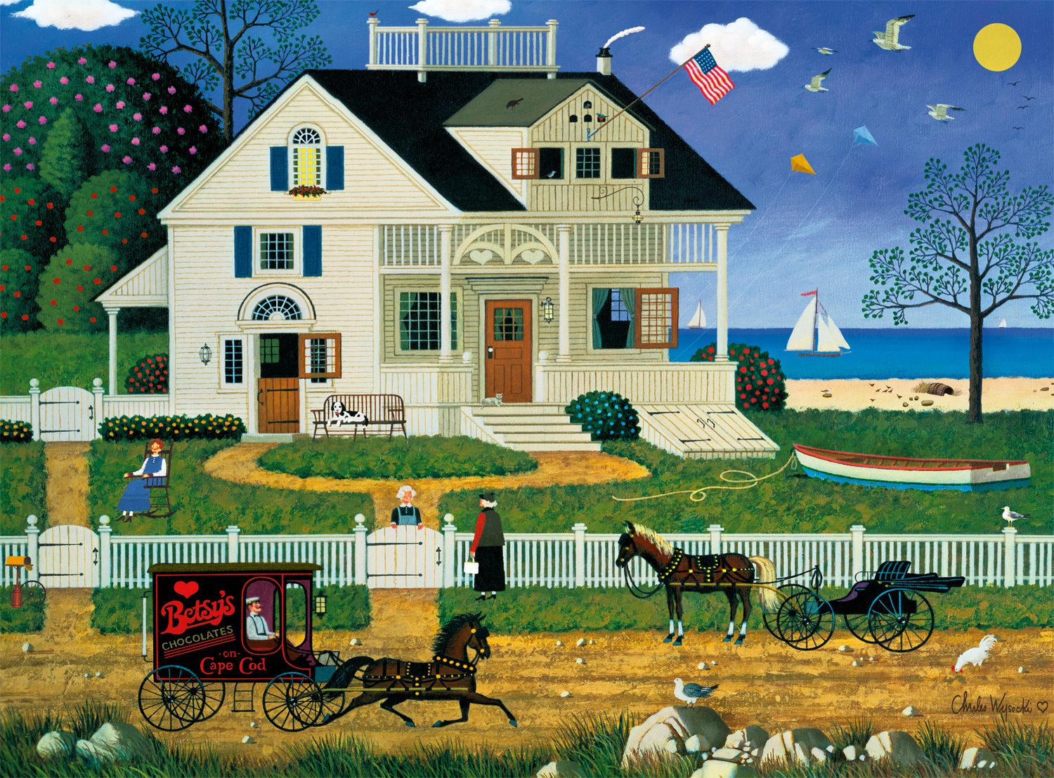 DMG Pickwick Cottage,  Charles Wysocki (DAMAGED BOX)