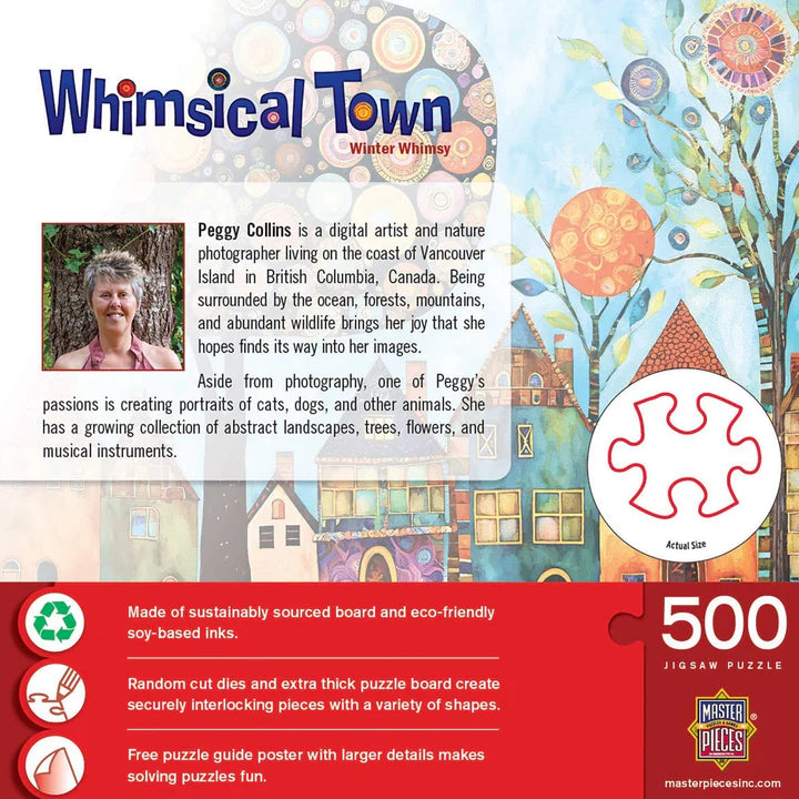 Ville fantaisiste - Winter Whimsy, Peggy Collins (500pcs)