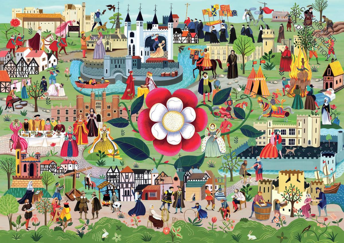The World of The Tudors (1000pcs)