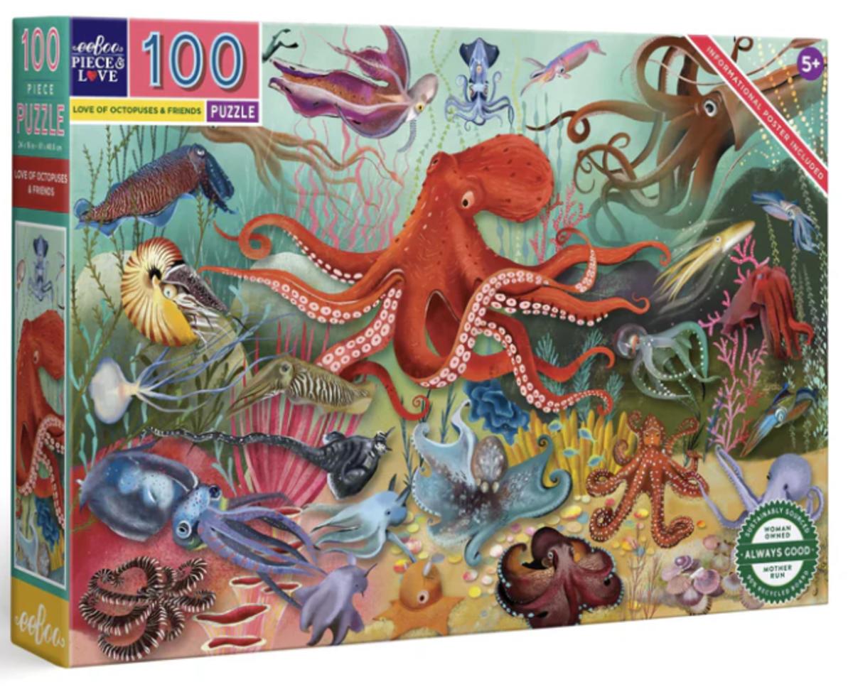 Love of Octopuses & Friends (100pcs)