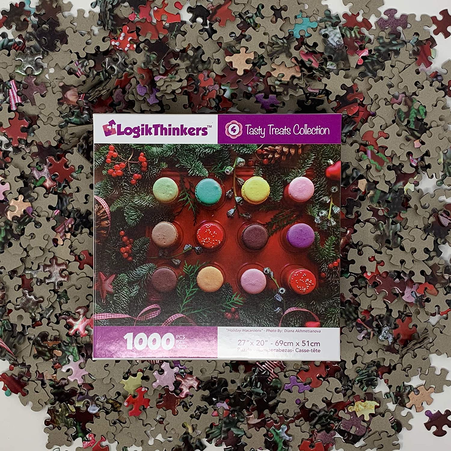 Holiday Macaroons - Tasty Treats Collection (1000pcs)