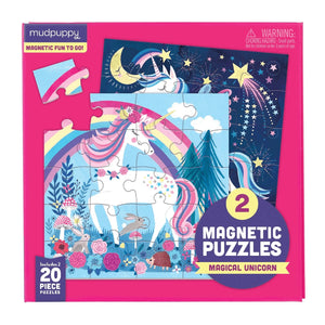 2 Magnetic Puzzles - Magical Unicorn