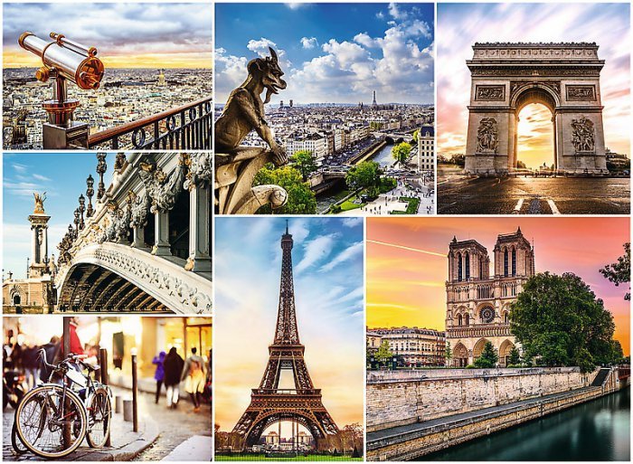 PFG Magic of Paris - Collage (Usage/Used - PUZZLES FOR GOOD)