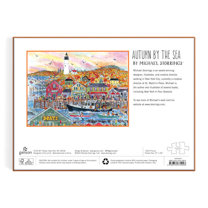 Automne au bord de la mer, Michael Storrings (1000pcs)