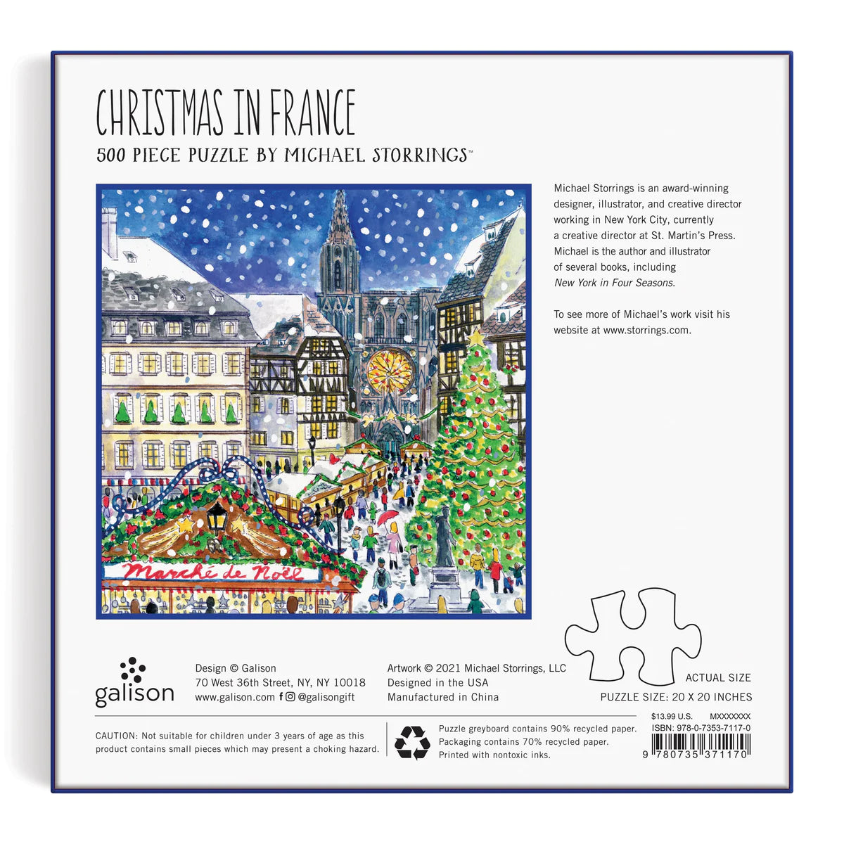 Noël en France, Michael Storrings (500pcs)