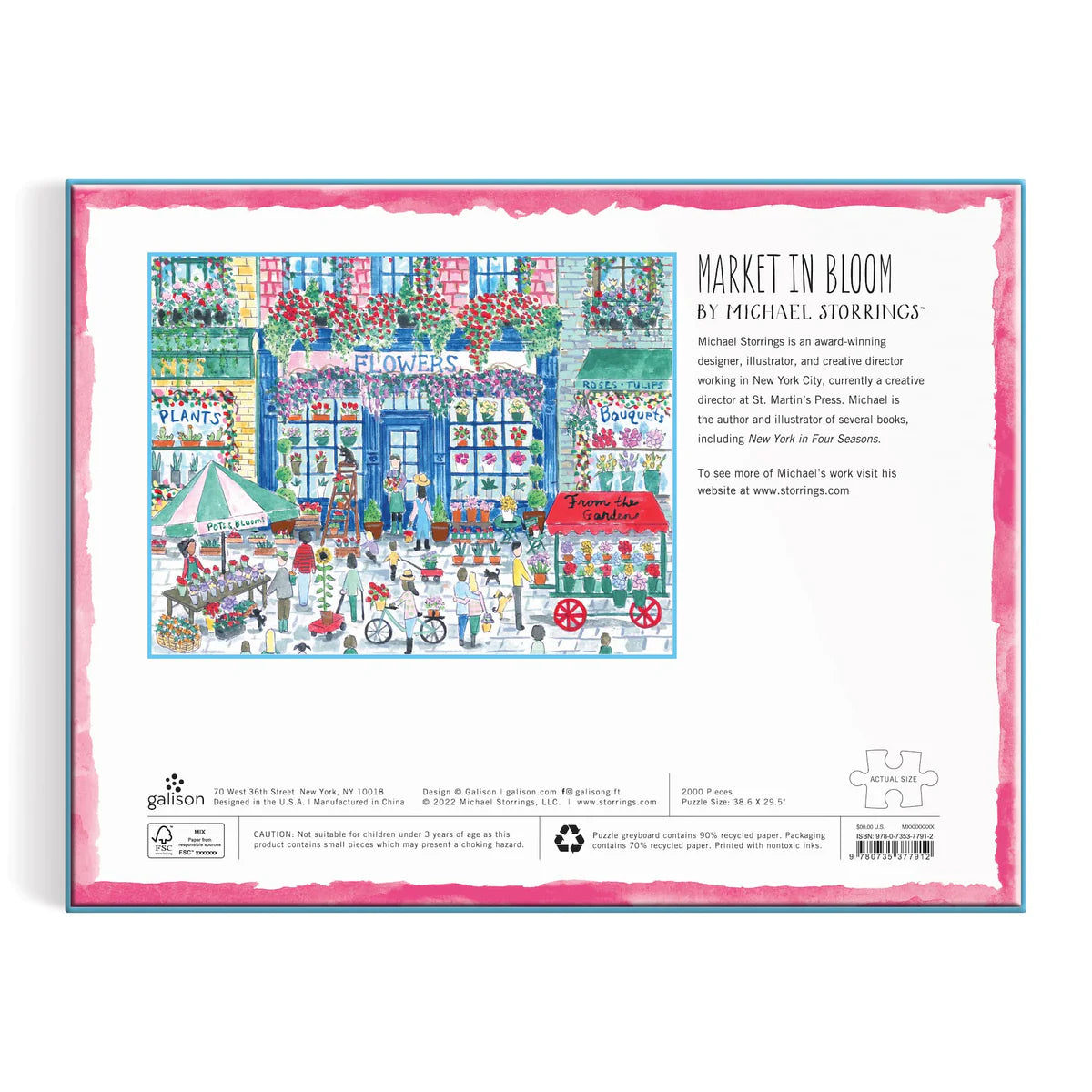 Market in Bloom, Michael Storrings (2000pcs)