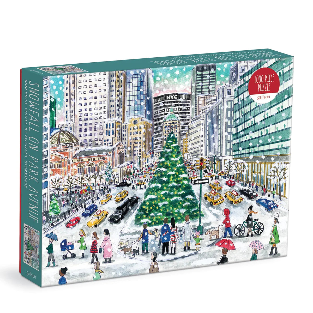 Snowfall on Park Avenue, Michael Storrings (1000pcs)