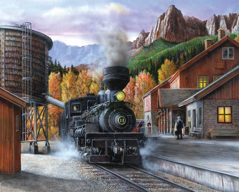 PFG Mountain Express (1000pcs) (utilisation / utilisée - puzzles pour de bon)