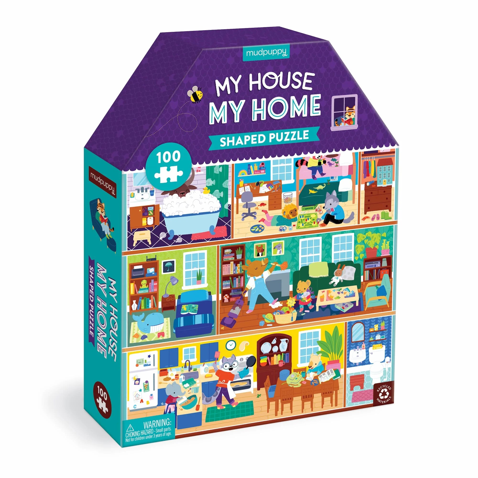 My House My Home (Shaped)  (100pcs)