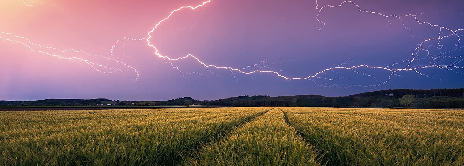 Édition Nature de Ravensburger - Orage d'été (500pcs) (panoramique)