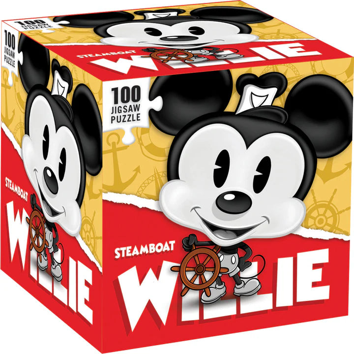 Steamboat Willie Chibi Square Puzzle (100pcs)