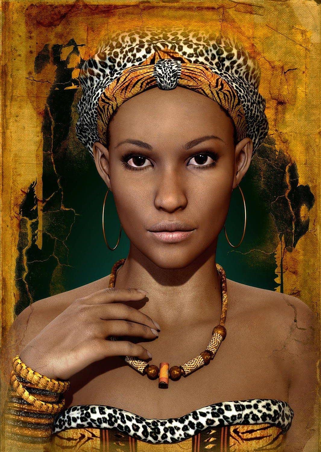 African Woman (1000pcs)