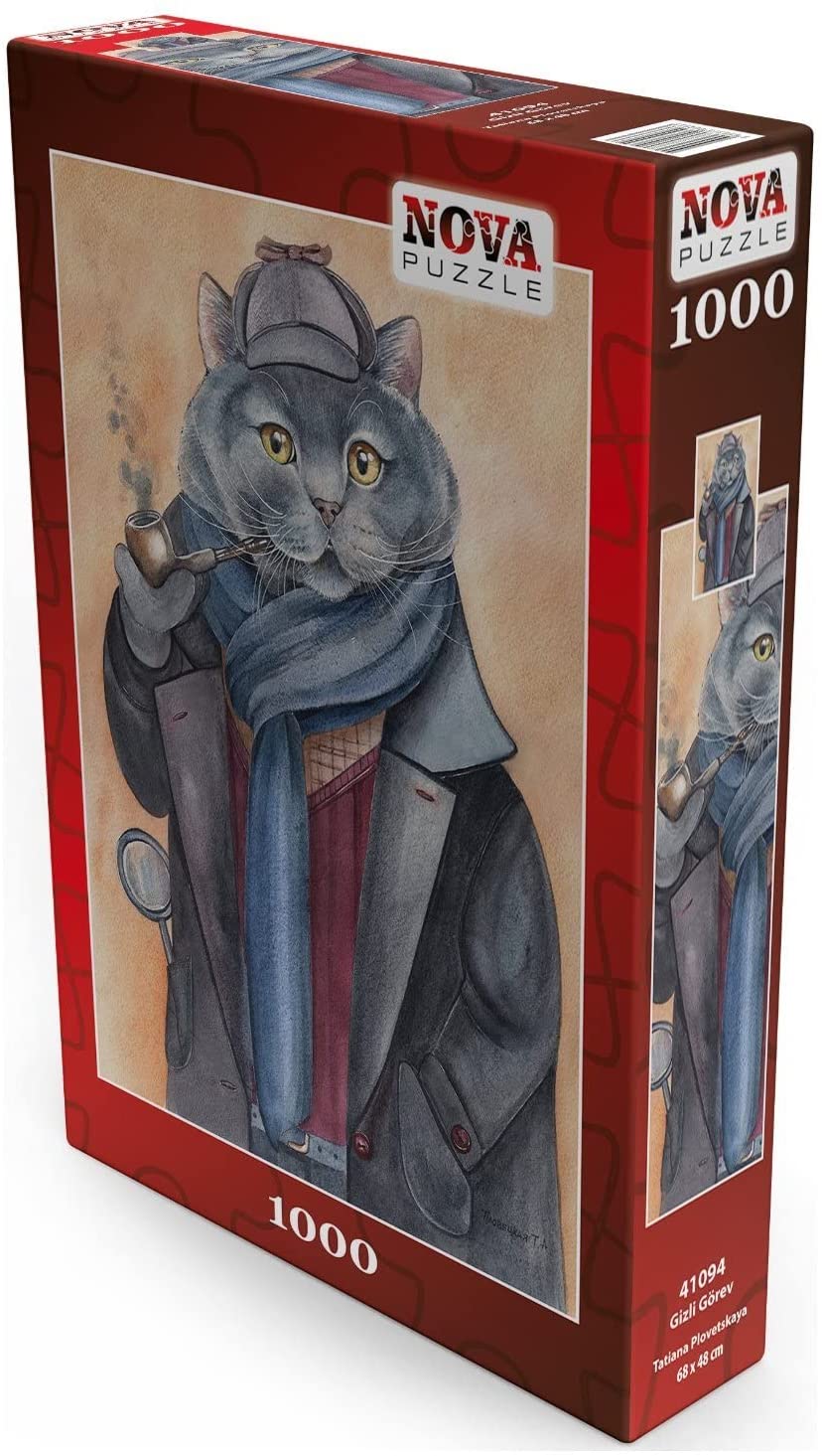 British Cat Jigsaw Puzzle (1000pcs)