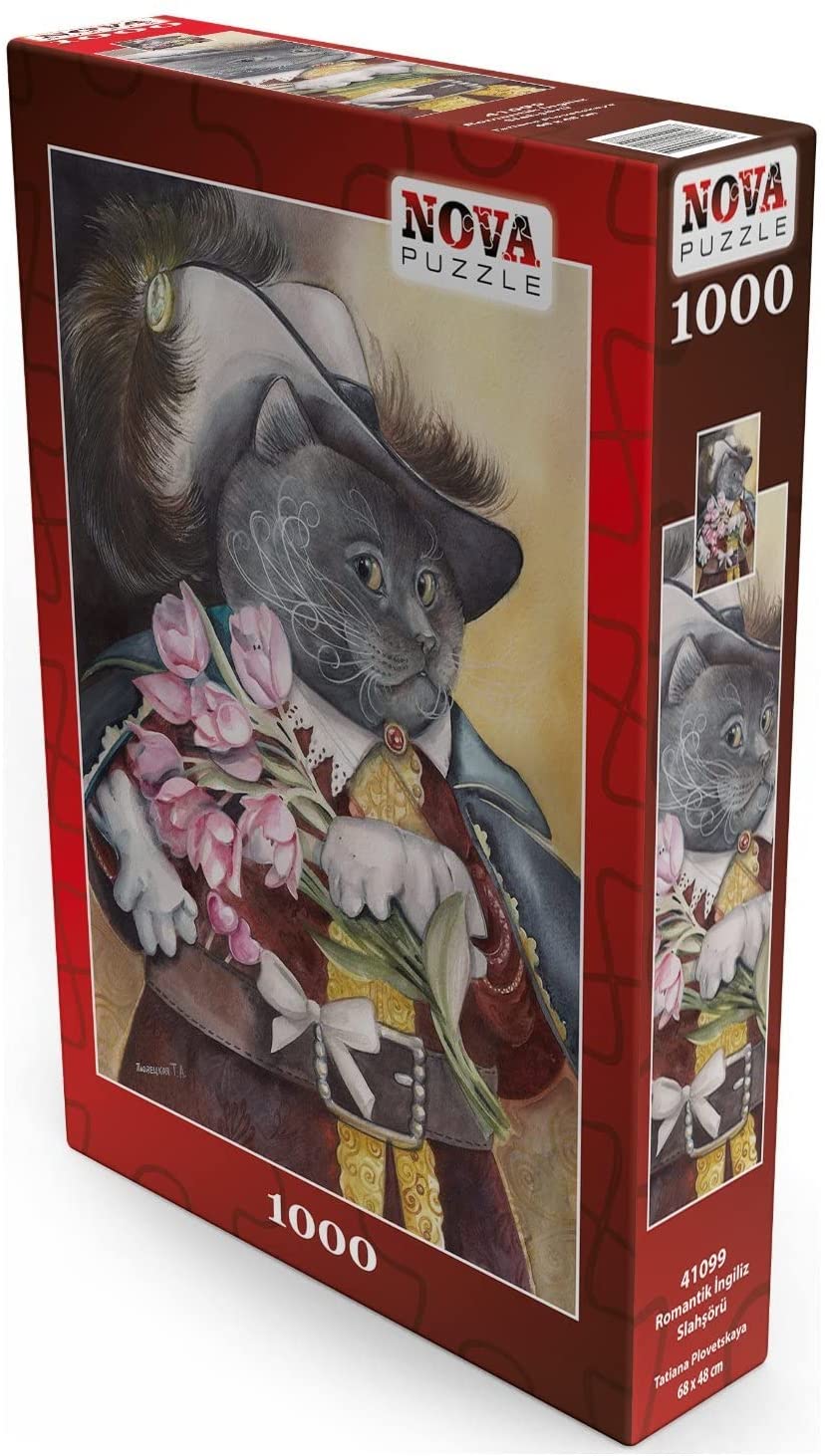 1000pcs British Cat Puzzle