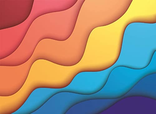 Gradient - vagues colorées (1000 pc)