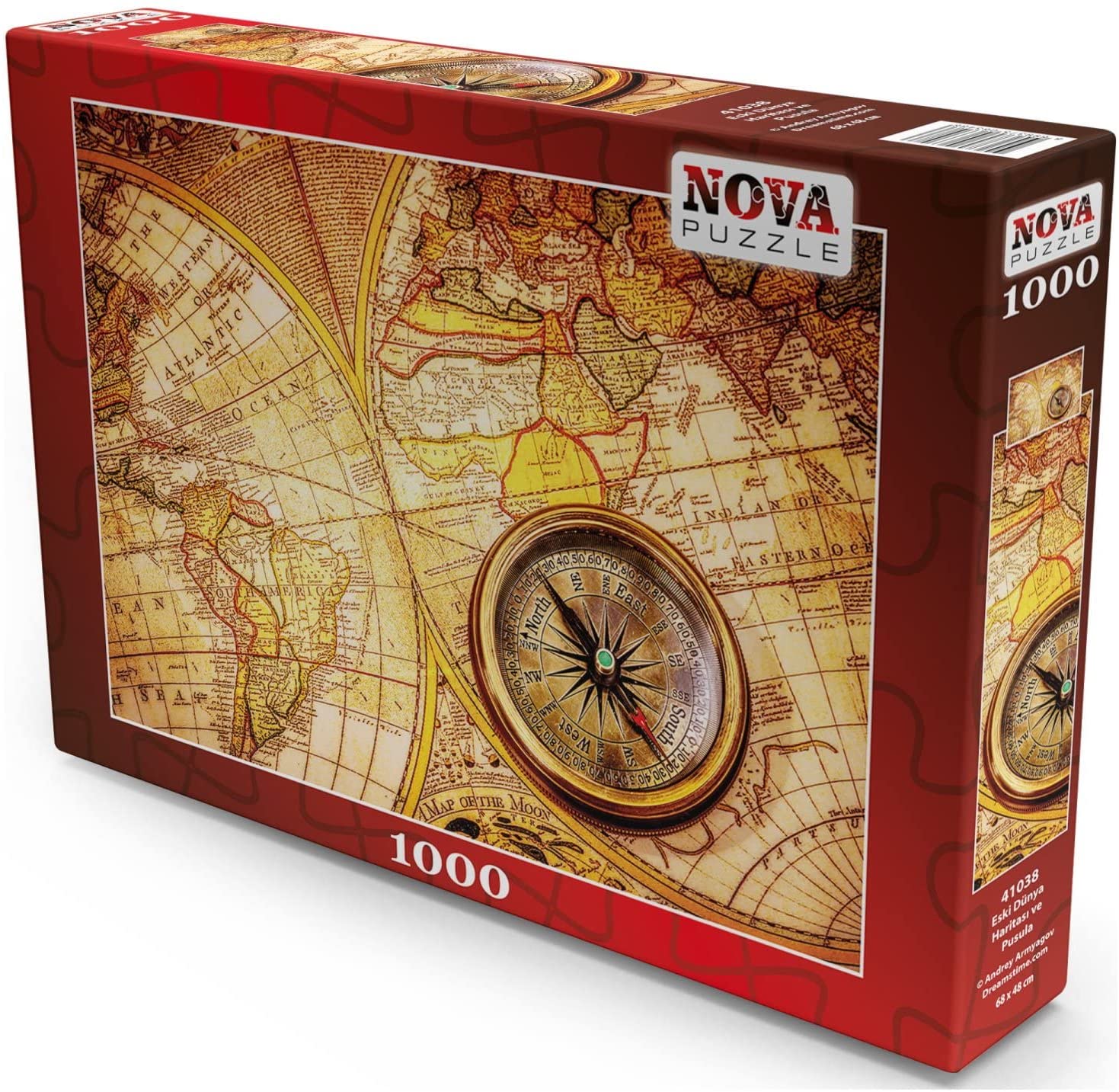 Old World Map (1000pcs)
