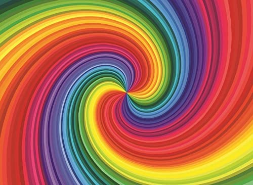 Color Challenge - Rainbow Swirl Spiral (1000pcs)