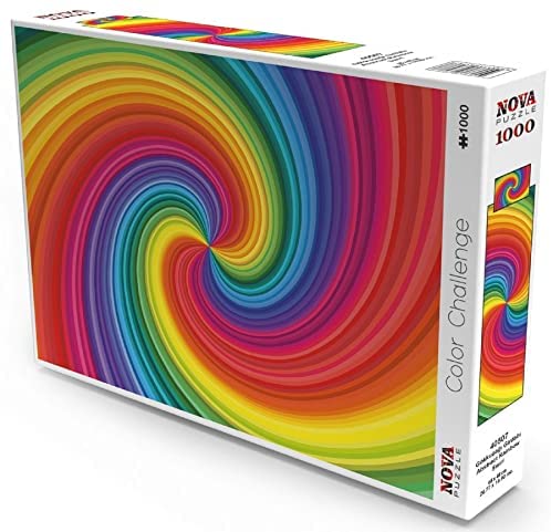 Color Challenge - Rainbow Swirl Spiral (1000pcs)